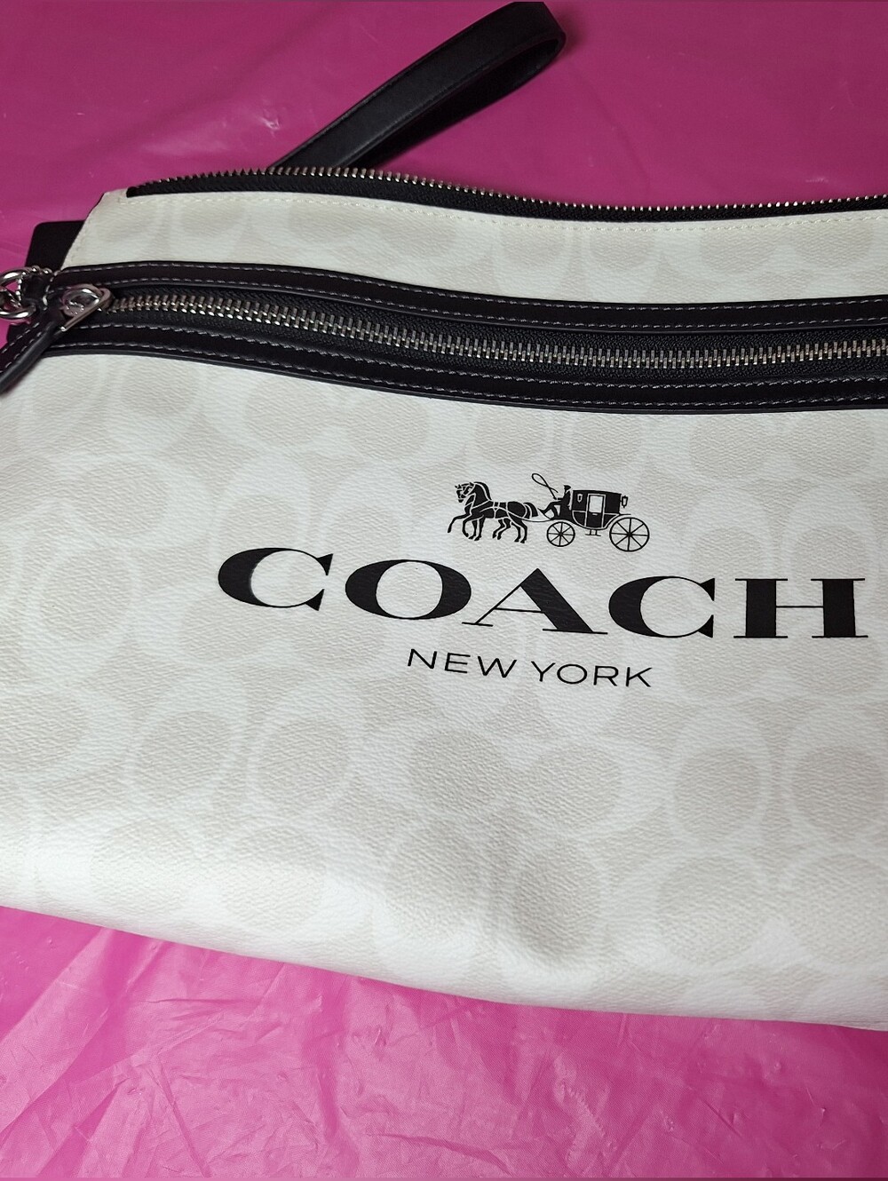 Coach Carry All Pouch NWOT